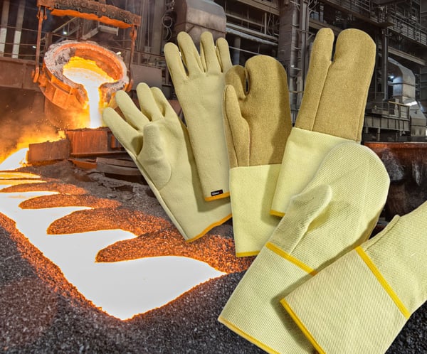 Guanti Anticalore per l’Industria dei Metalli: Soluzioni Efficaci per la Protezione delle Mani dal Calore Elevato