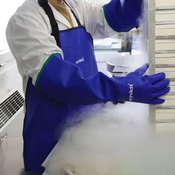 What are the risks of handling cryogenic liquids and how to protect yourself